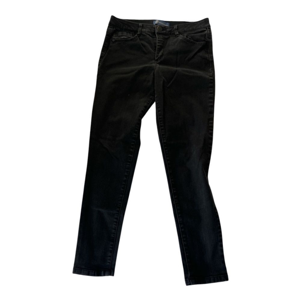 Democracy Women’s Black “AB” solution Jeans w/Elastic Waist size 8